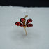Pure Silver Red Hibiscus Flower 8.43g